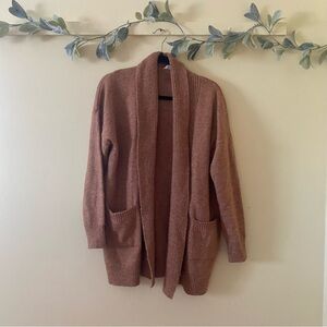 Light Brown Cozy Oversized Cardigan